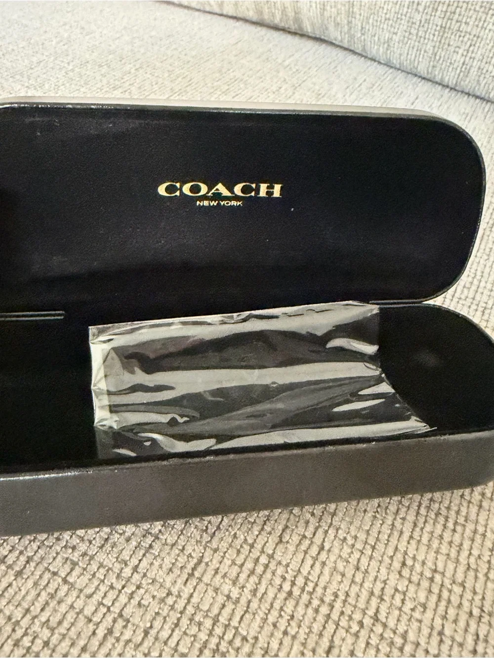 Coach Women's Black Cat-Eye Sunglasses